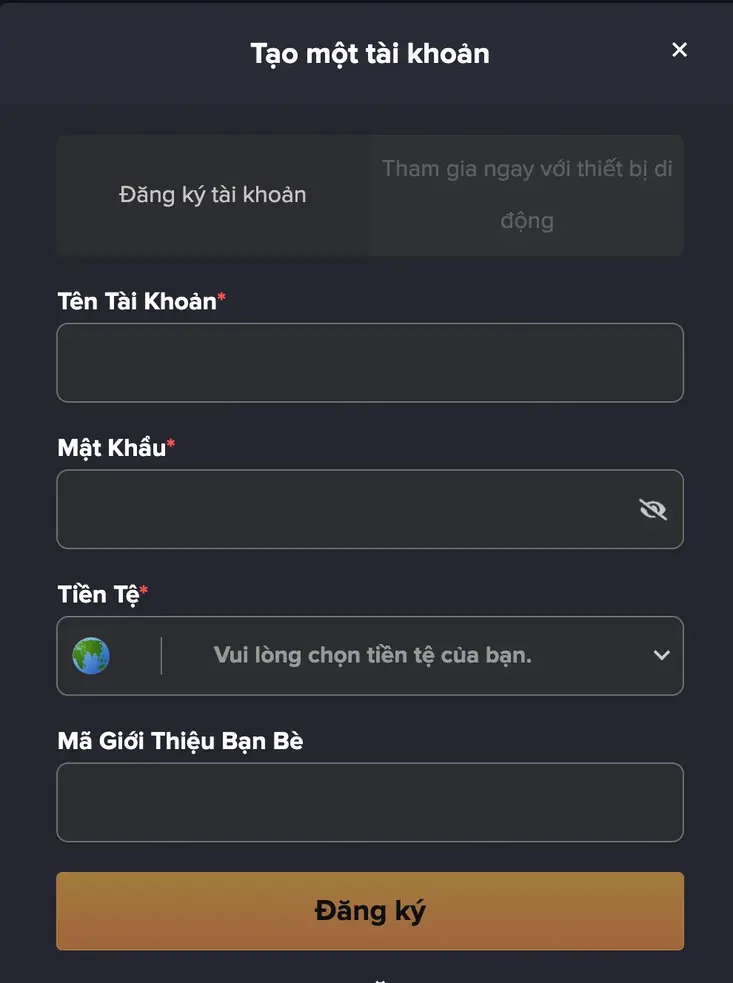 ĐĂNG KÝ 288BET